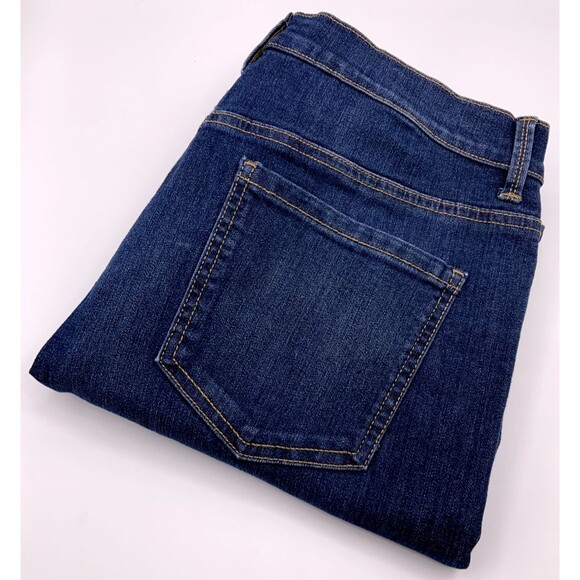 Gloria Vanderbilt Women's Amanda Tapered Leg High Rise Blue Jean 14 Short - Picture 1 of 5